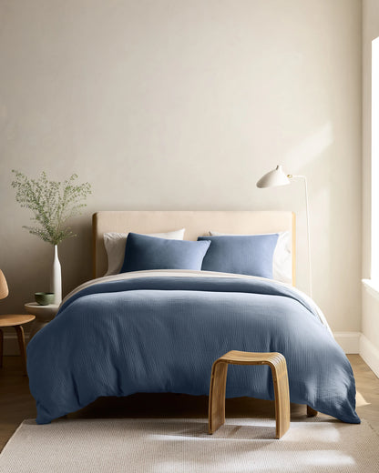 Organic Cotton Gauze Sham Set - Standard / Dried Sage