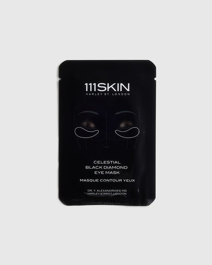 Celestial Black Diamond Eye Mask by 111SKIN - One Size / No Color