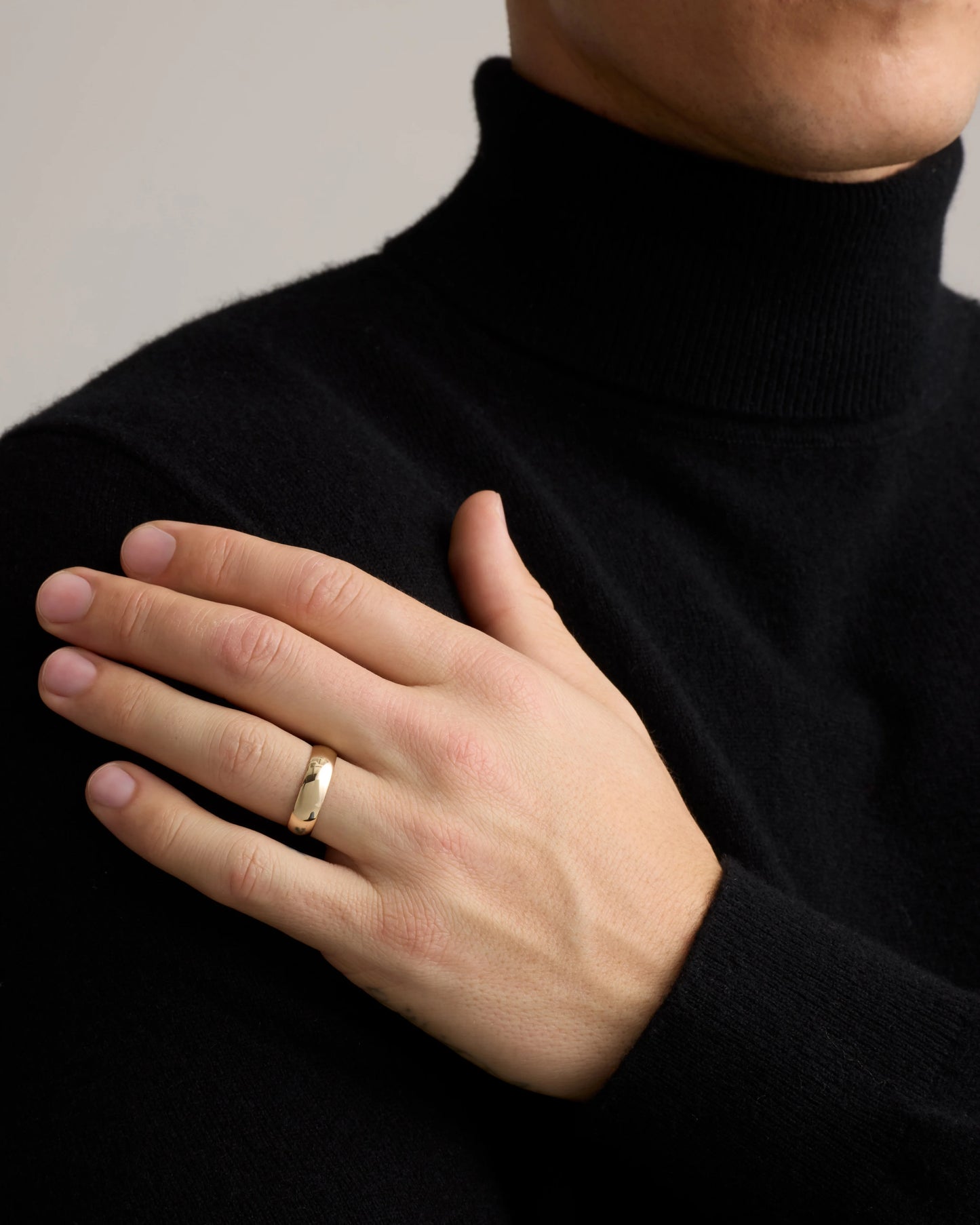 Low Dome Band - 6mm - 6 / Yellow Gold