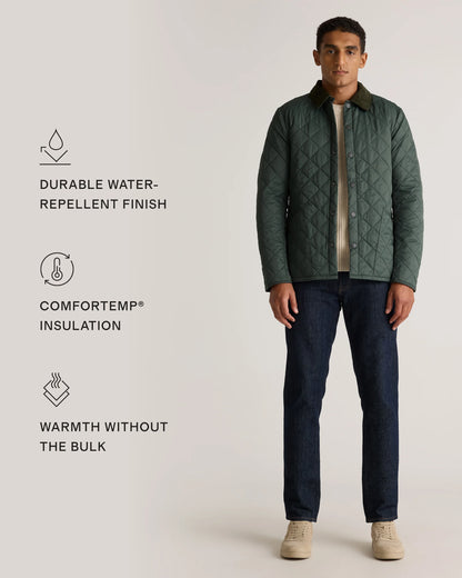 Featherless Quilted Jacket - S / Black