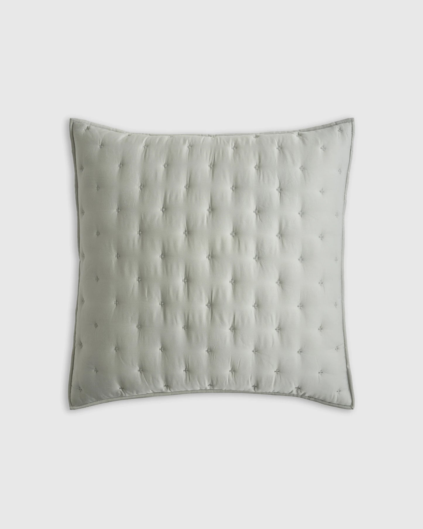 Bamboo Dream Quilted Euro Sham - Euro / Sage
