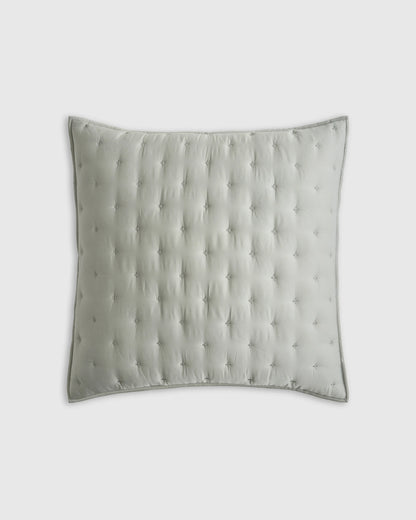 Bamboo Dream Quilted Euro Sham - Euro / Sage