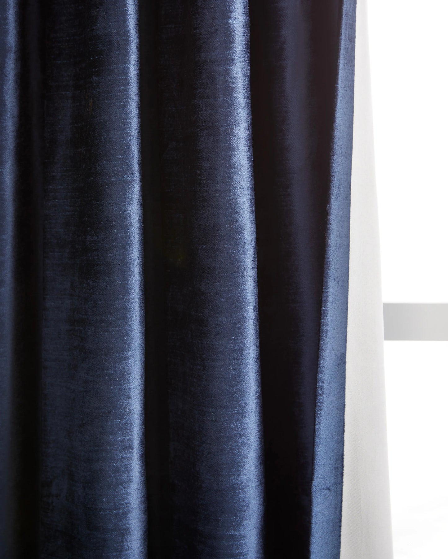 Luster Velvet Room Darkening Curtain - Single Panel - 48x84 / Champagne
