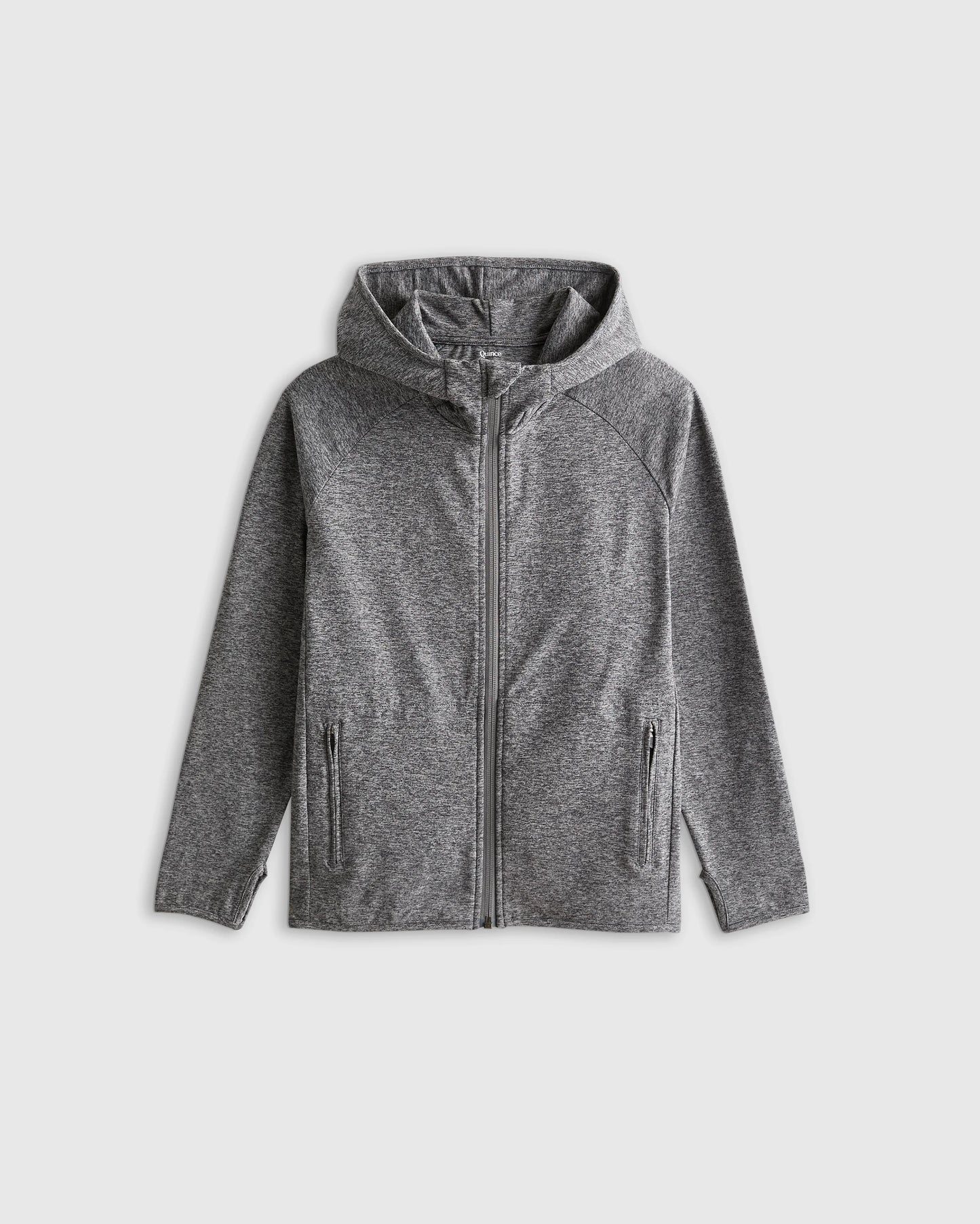 Flowknit Full Zip Hoodie - 6 / Heather Navy