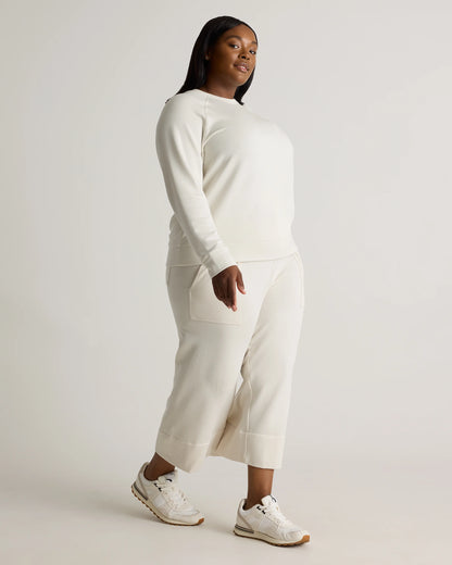 SuperSoft Fleece Crew - 1X / Dried Fig