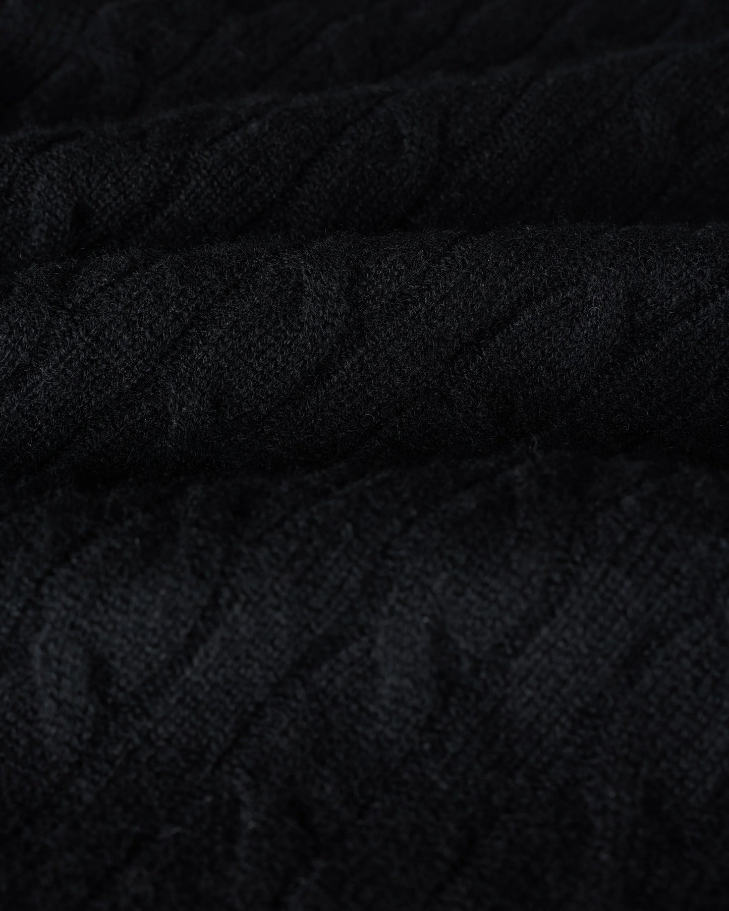 Mongolian Cashmere Classic Cable Crewneck Sweater - S / Teak