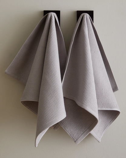 Turkish Waffle Terry Bath Sheet Bundle - One Size / White