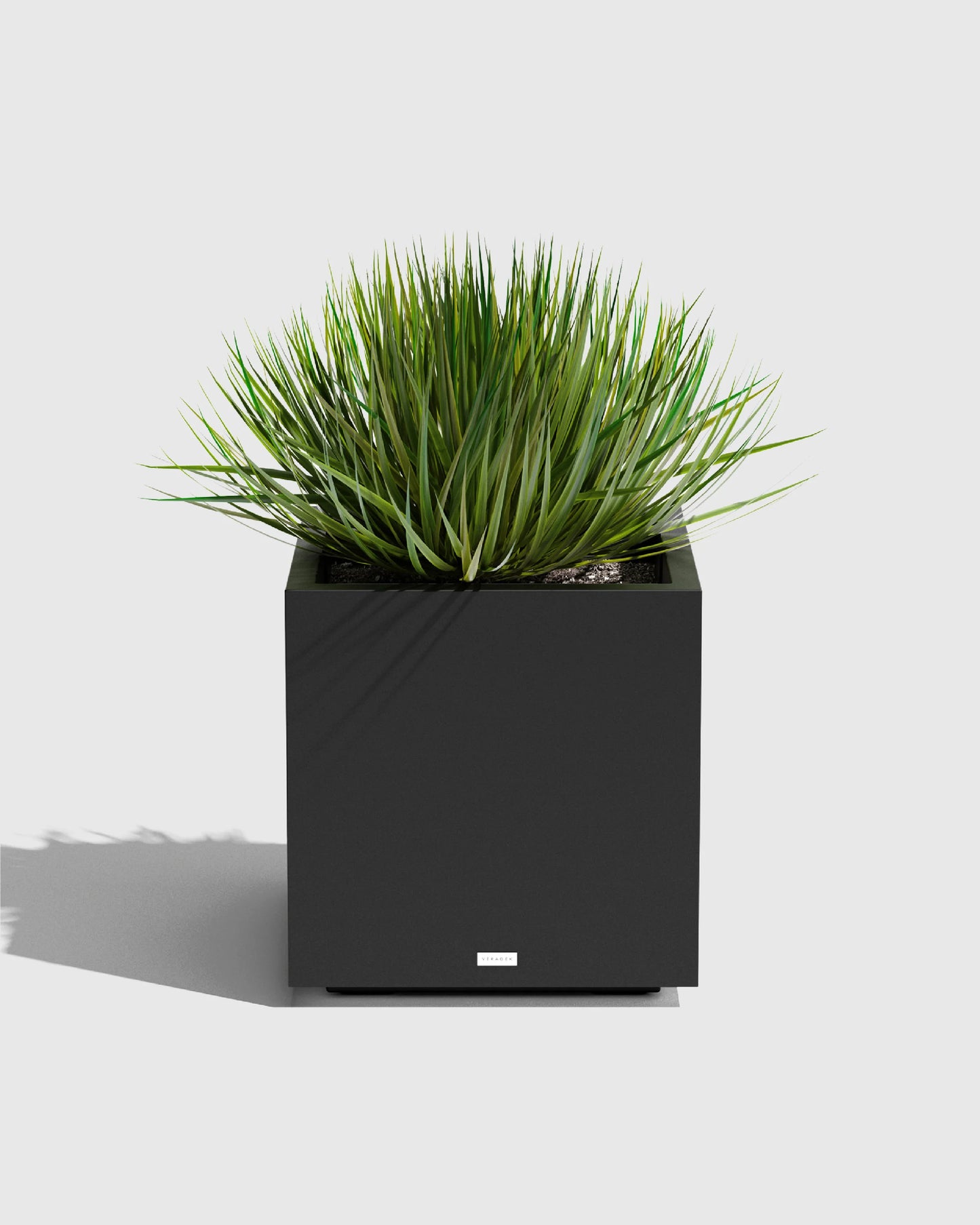 Block Series All Weather Square Planter by Veradek - One Size / Black