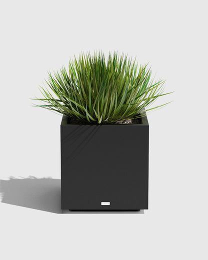 Block Series All Weather Square Planter by Veradek - One Size / Black