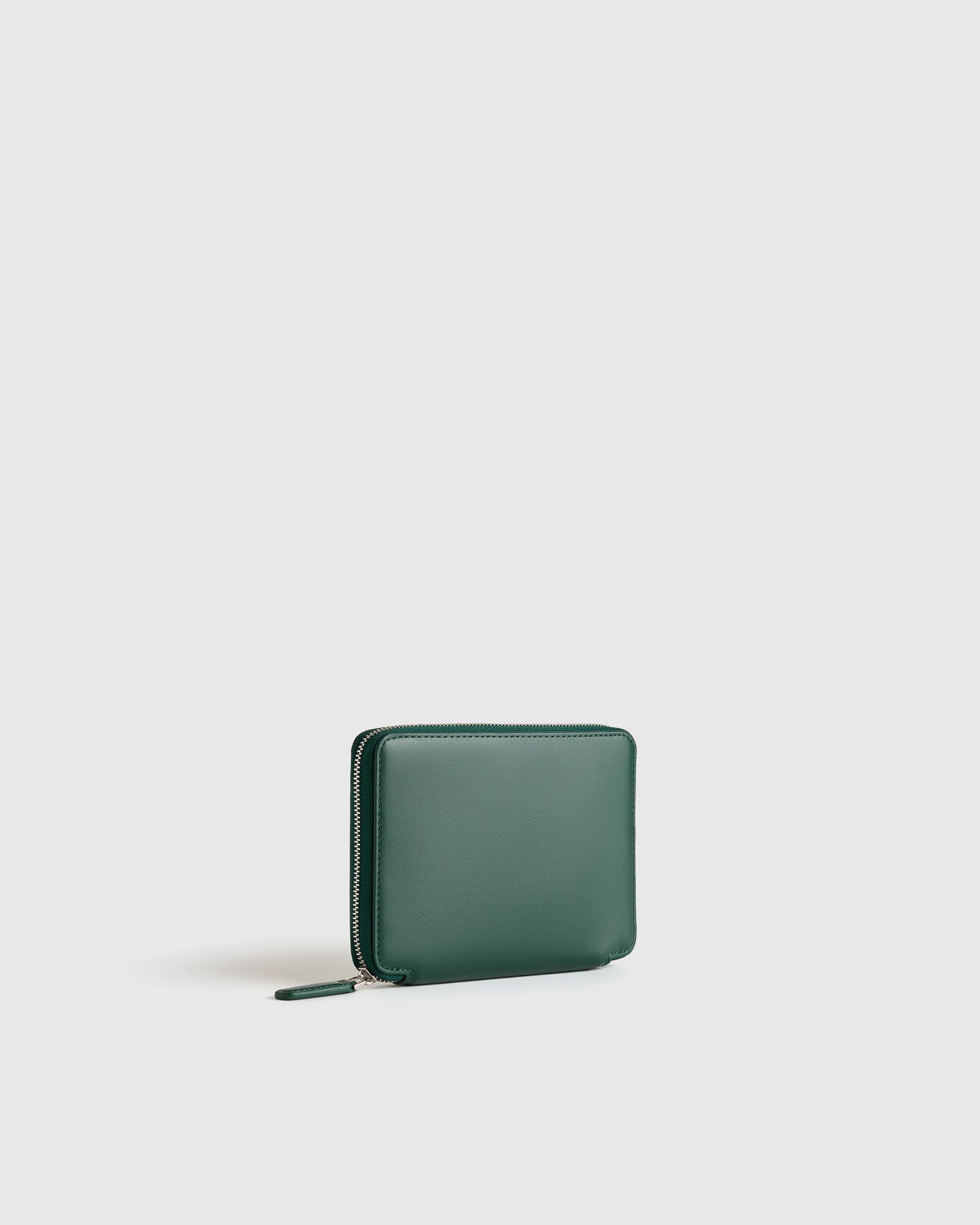 Nappa Leather RFID Zip Travel Wallet - One Size / Black