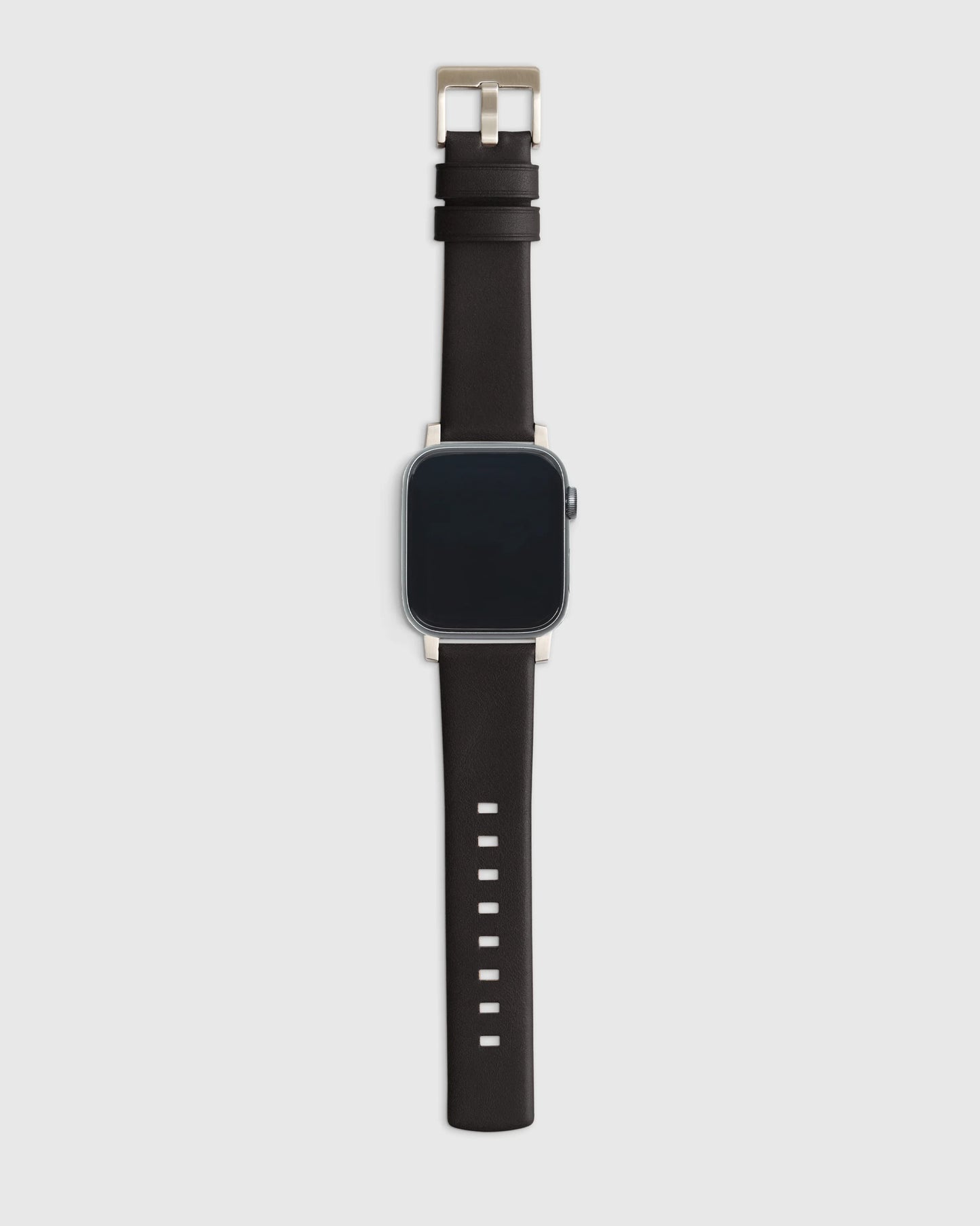 Horween Leather Smartwatch Band - 38mm - 42mm / Black