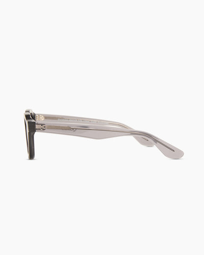 Maldives Polarized Acetate Sunglasses - One Size / Clear Spice with Grey lens