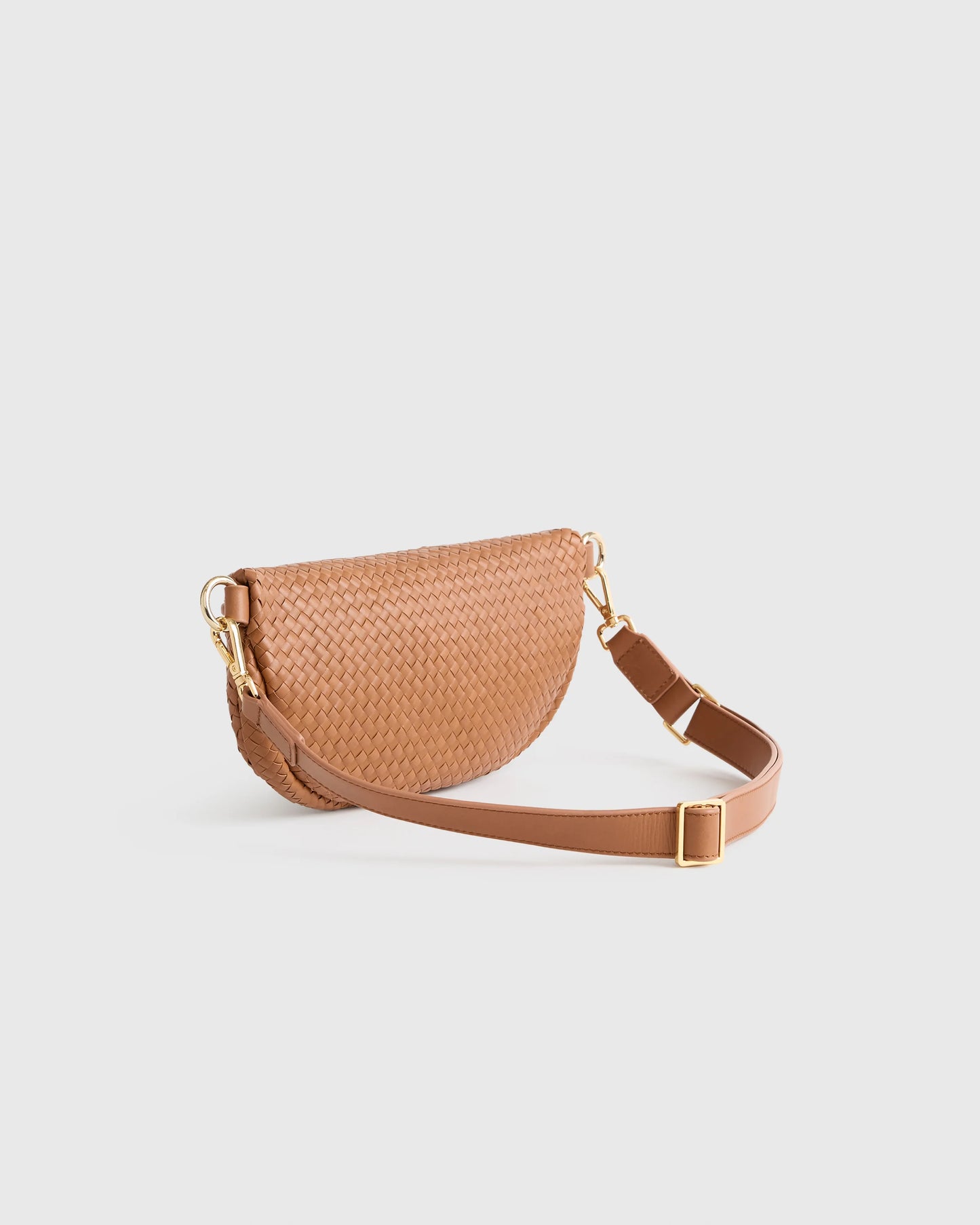 Sloane Handwoven Sling Bag - One Size / Taupe