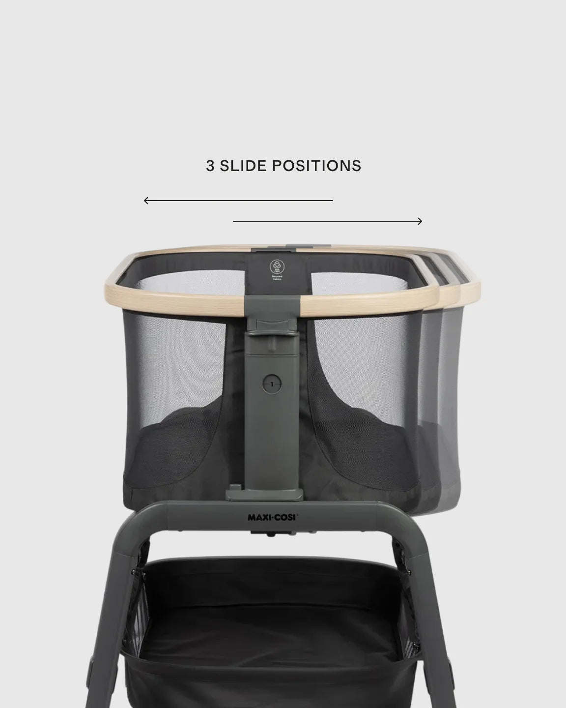 Iora Bedside Bassinet by Maxi-Cosi - One Size / Classic Oat
