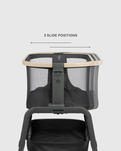 Iora Bedside Bassinet by Maxi-Cosi - One Size / Classic Oat