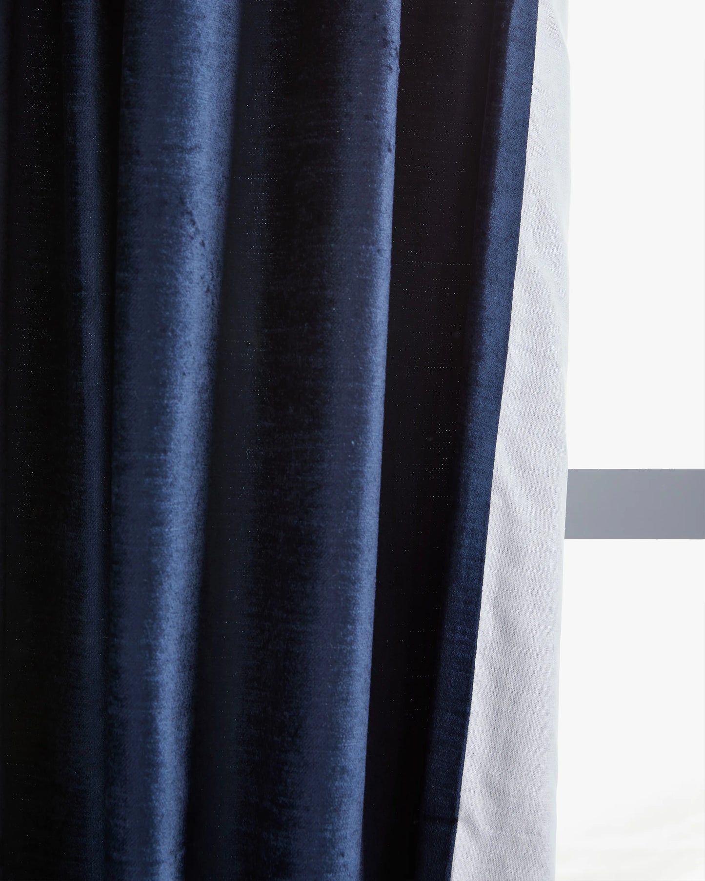 Luster Velvet Curtain - Single Panel - 48x84 / Champagne