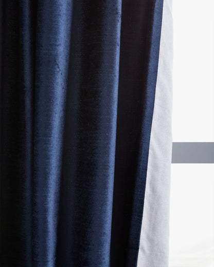 Luster Velvet Curtain - Single Panel - 48x84 / Champagne