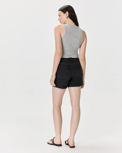 Bella Stretch Vintage Shorts - 24 / Obsidian Blue Fray