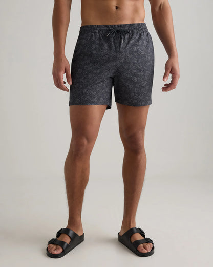 Italian Swim Trunks - 5.5" - XS / Navy Diamond Geo