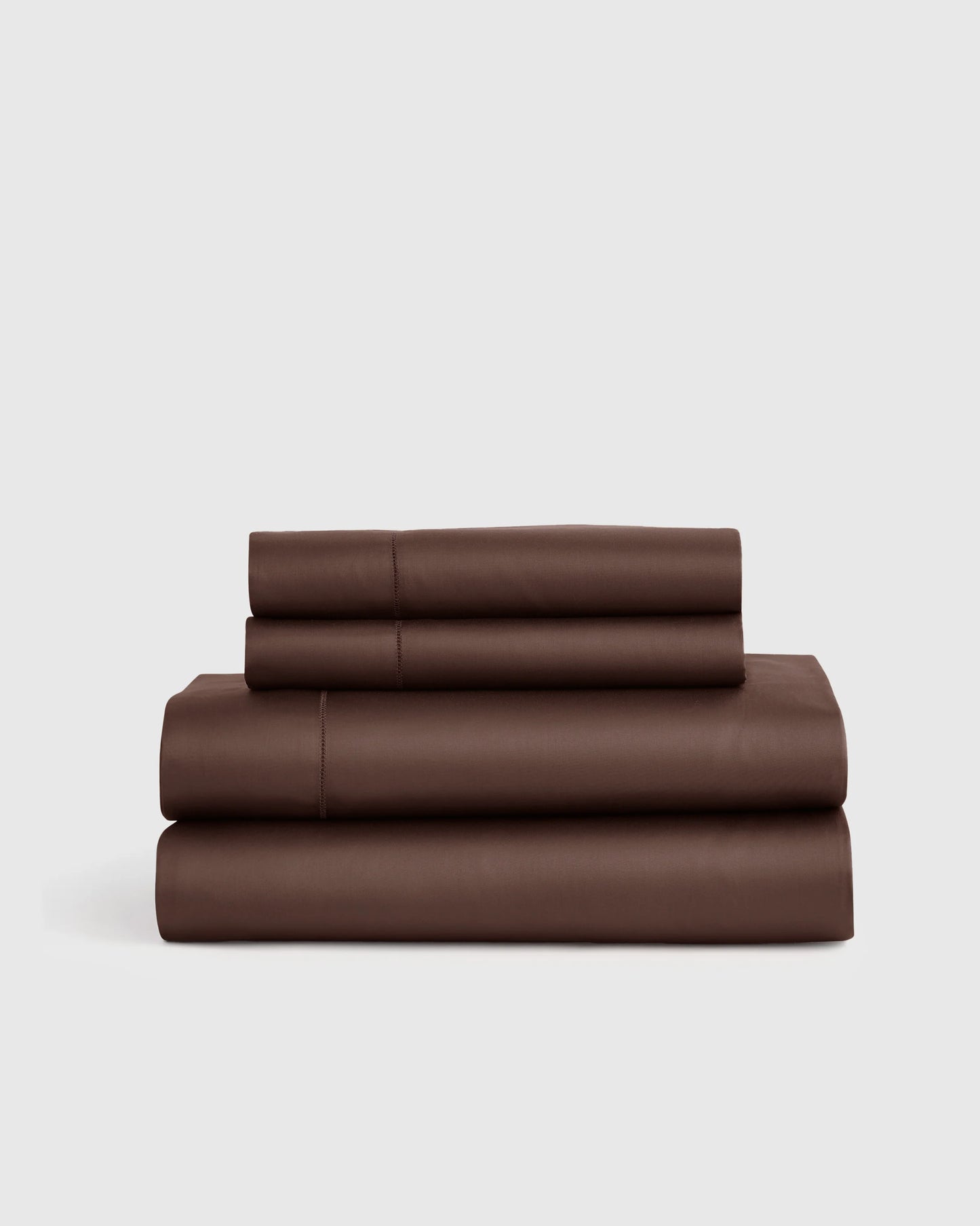 Signature Giza Cotton Sateen Sheet Set - Twin / Espresso