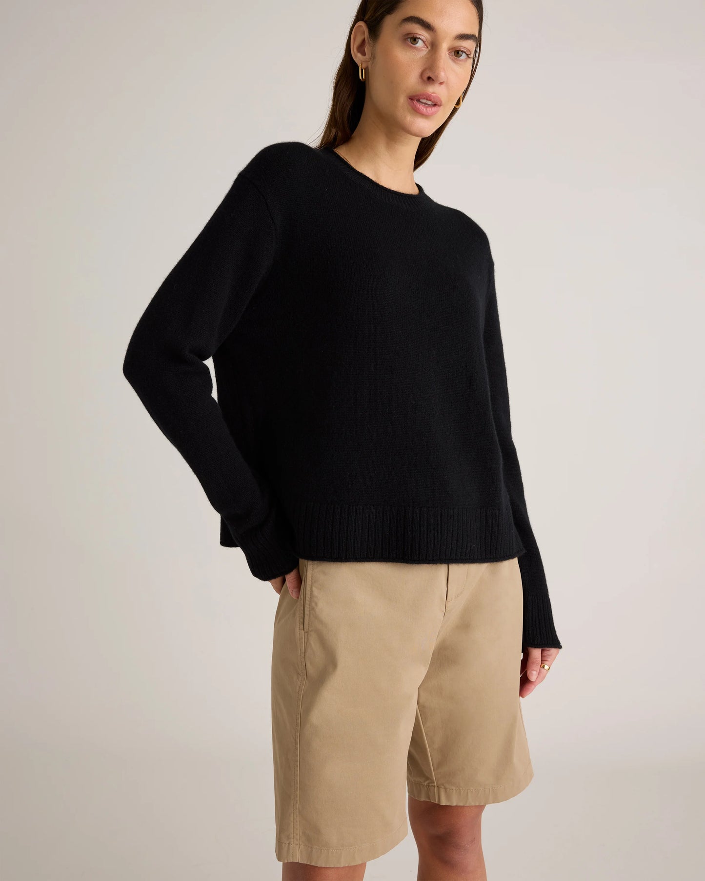 Organic Stretch Cotton Chino Bermuda Shorts - 0 / Bayberry Olive