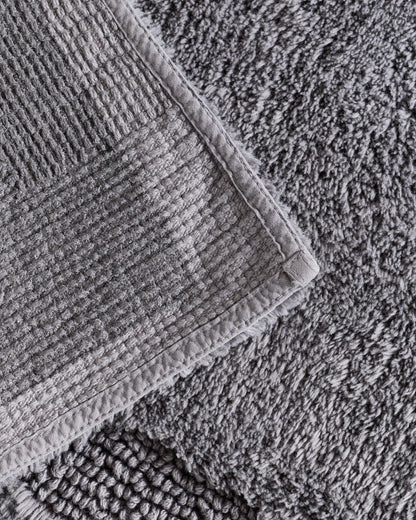 Turkish Cotton Non-Slip Bath Rug - 21"x34" / White
