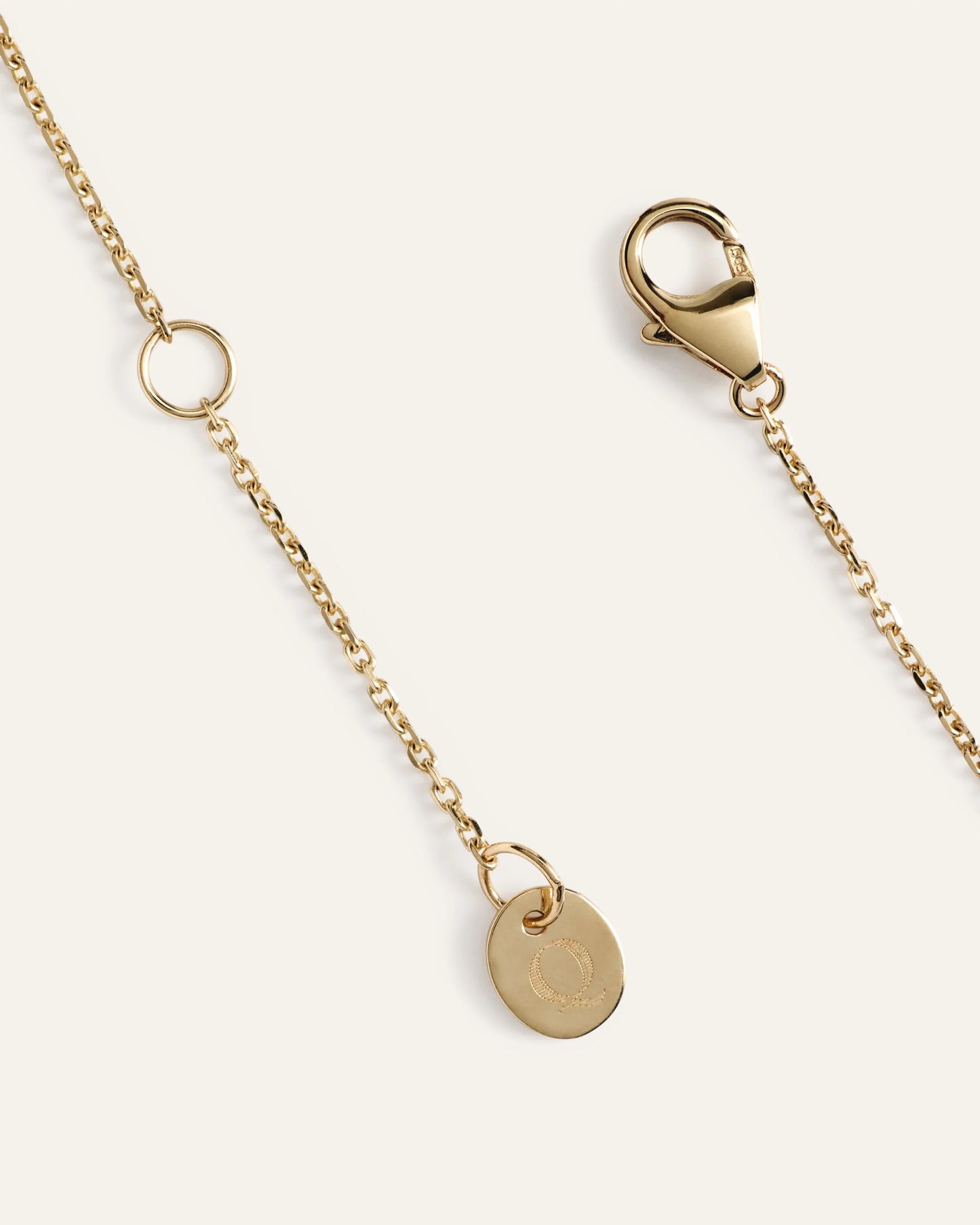 14K Gold Lab Grown Diamond Bezel Necklace - One Size / Yellow Gold