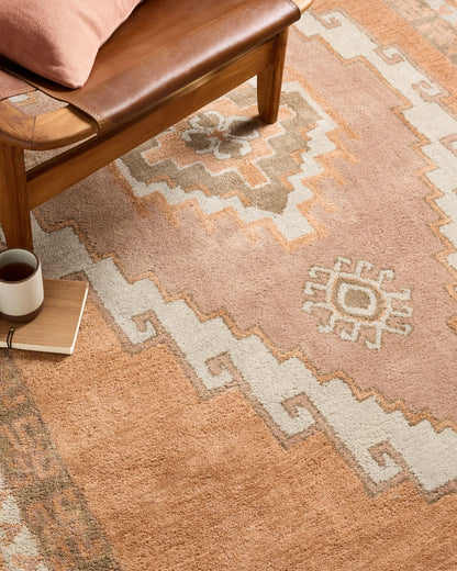 Laleh Wool Rug - 3' x 5' / Copper