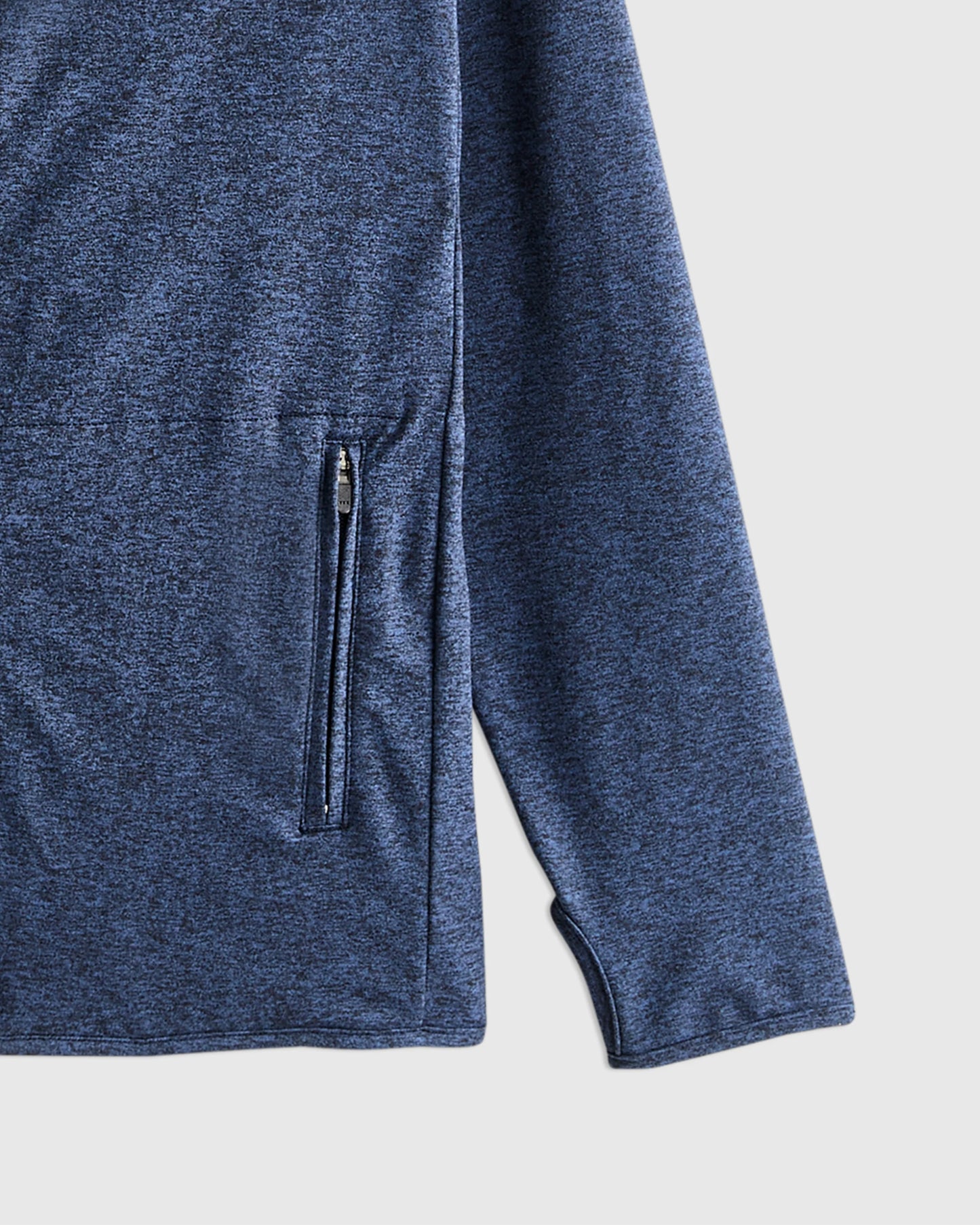 Flowknit Full Zip Hoodie - 6 / Heather Navy