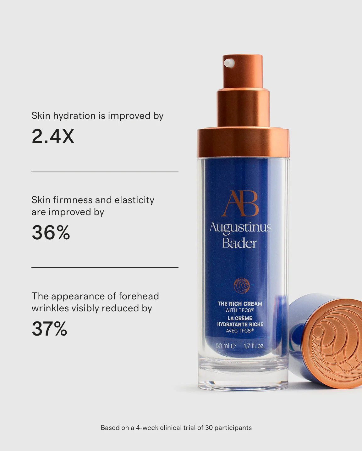The Rich Cream by Augustinus Bader 50ml - One Size / No Color