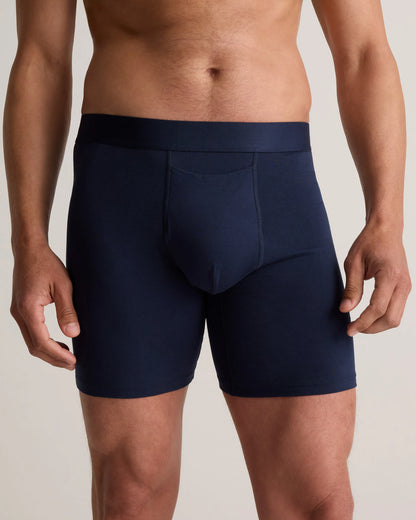Organic Cotton 6'' Boxer Brief (3-pack) - XS / Light Grey