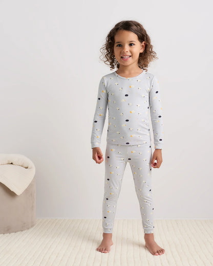Bamboo Long Sleeve and Pant Pajama Set - 2T / Wildflower Dreams
