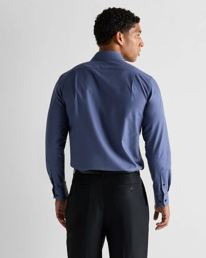 Organic Cotton Cashmere Dress Shirt - XS / Pale Blue