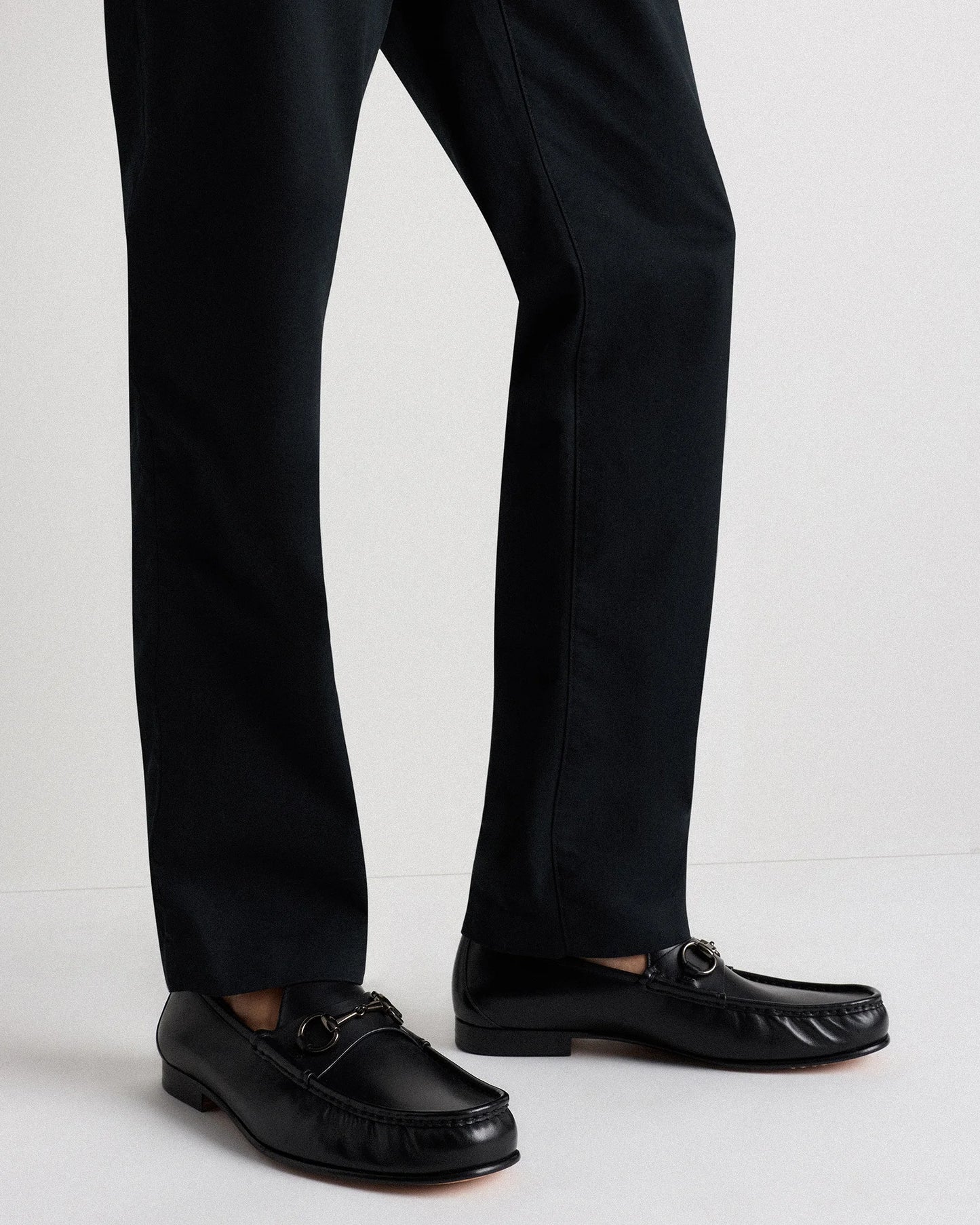 Calfskin Leather Horsebit Loafer - 7 / Tan