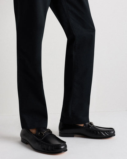 Calfskin Leather Horsebit Loafer - 7 / Tan