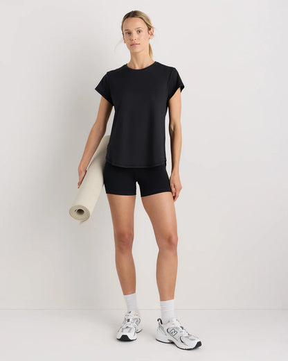 Flowknit Breeze Tee - XS / Heather Green