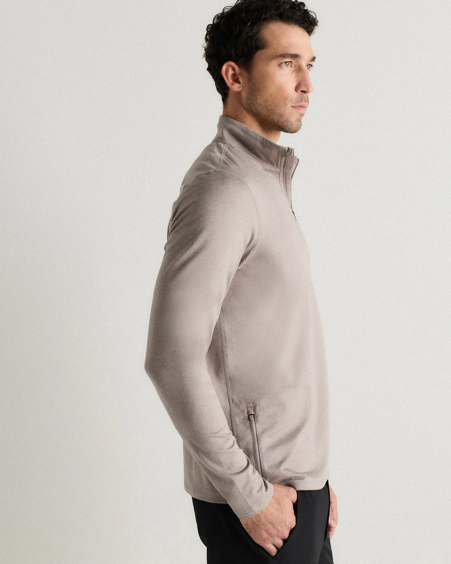 Flowknit Performance Half-Zip - XS / Heather Morel Grey