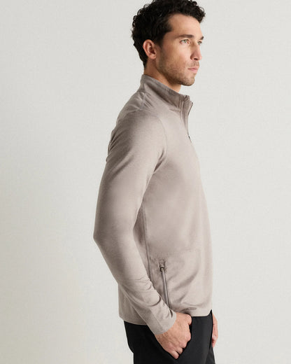 Flowknit Performance Half-Zip - XS / Heather Morel Grey