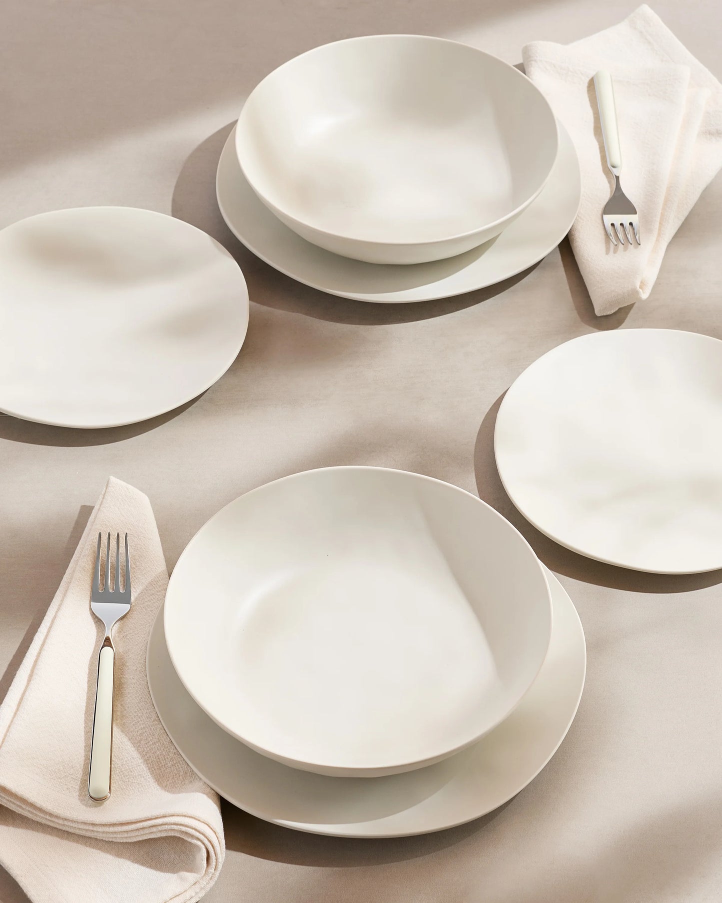 Outdoor Melamine 18pc Dinnerware Set - One Size / Mint Green