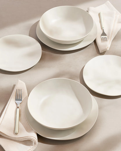 Outdoor Melamine 18pc Dinnerware Set - One Size / Mint Green