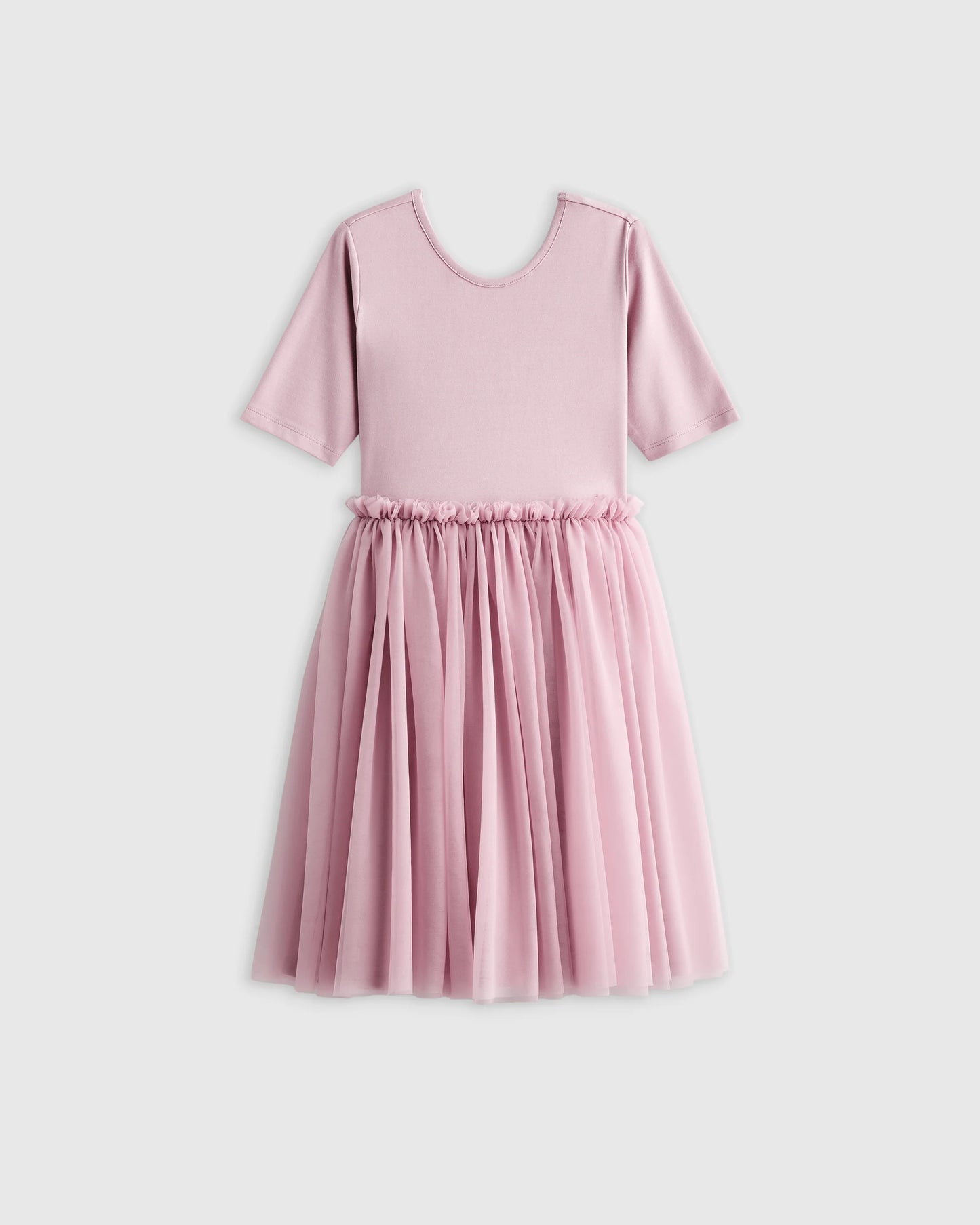 Organic Cotton Tulle Tutu Dress - 6 / Lilac Mauve