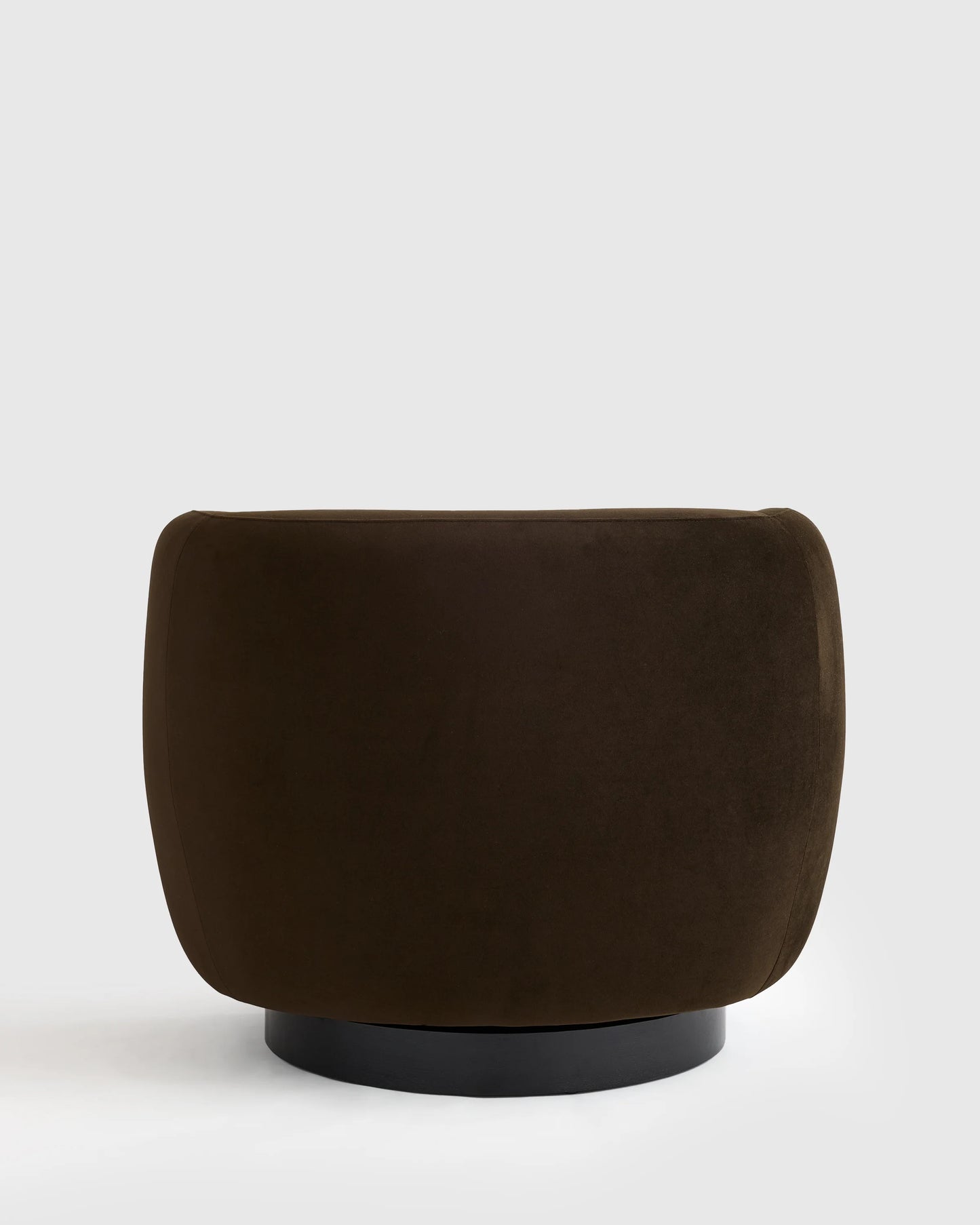 Performance Velvet Swivel Chair - One Size / Performance Velvet Taupe