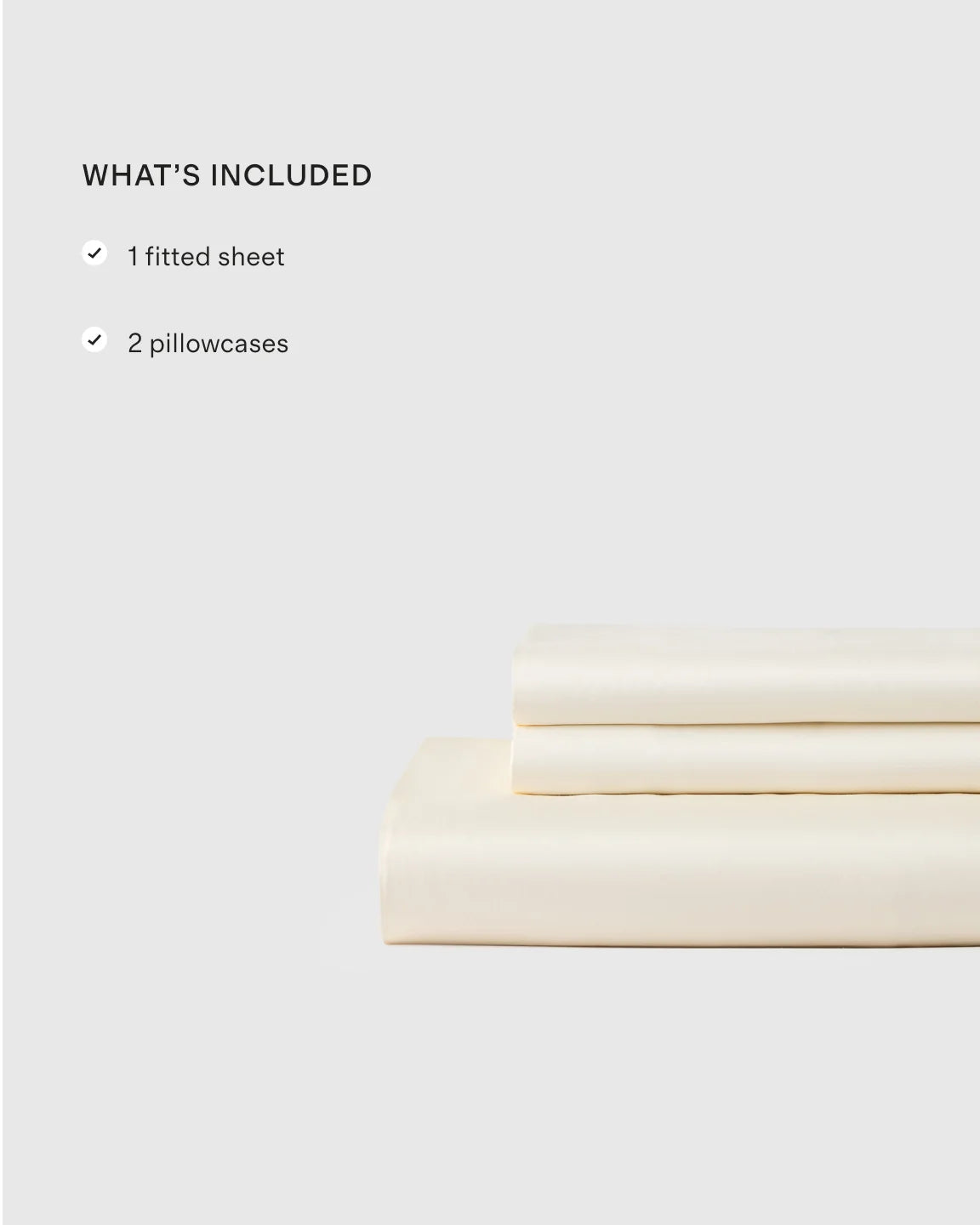 Bamboo Fitted Sheet Set - Twin / Sand