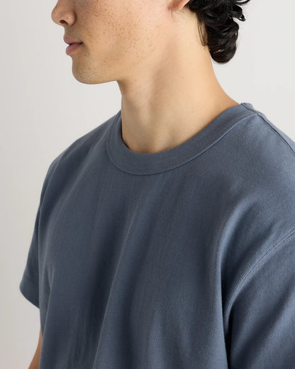 100% Organic Cotton Heavyweight Tee - XS / Natural