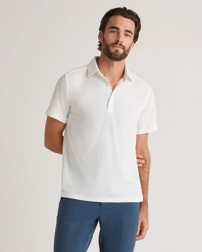 Commuter Stretch Pique Polo - S / Dark Coal