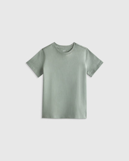 100% Organic Cotton Jersey Short Sleeve Tee - 2T / Dino Sketch