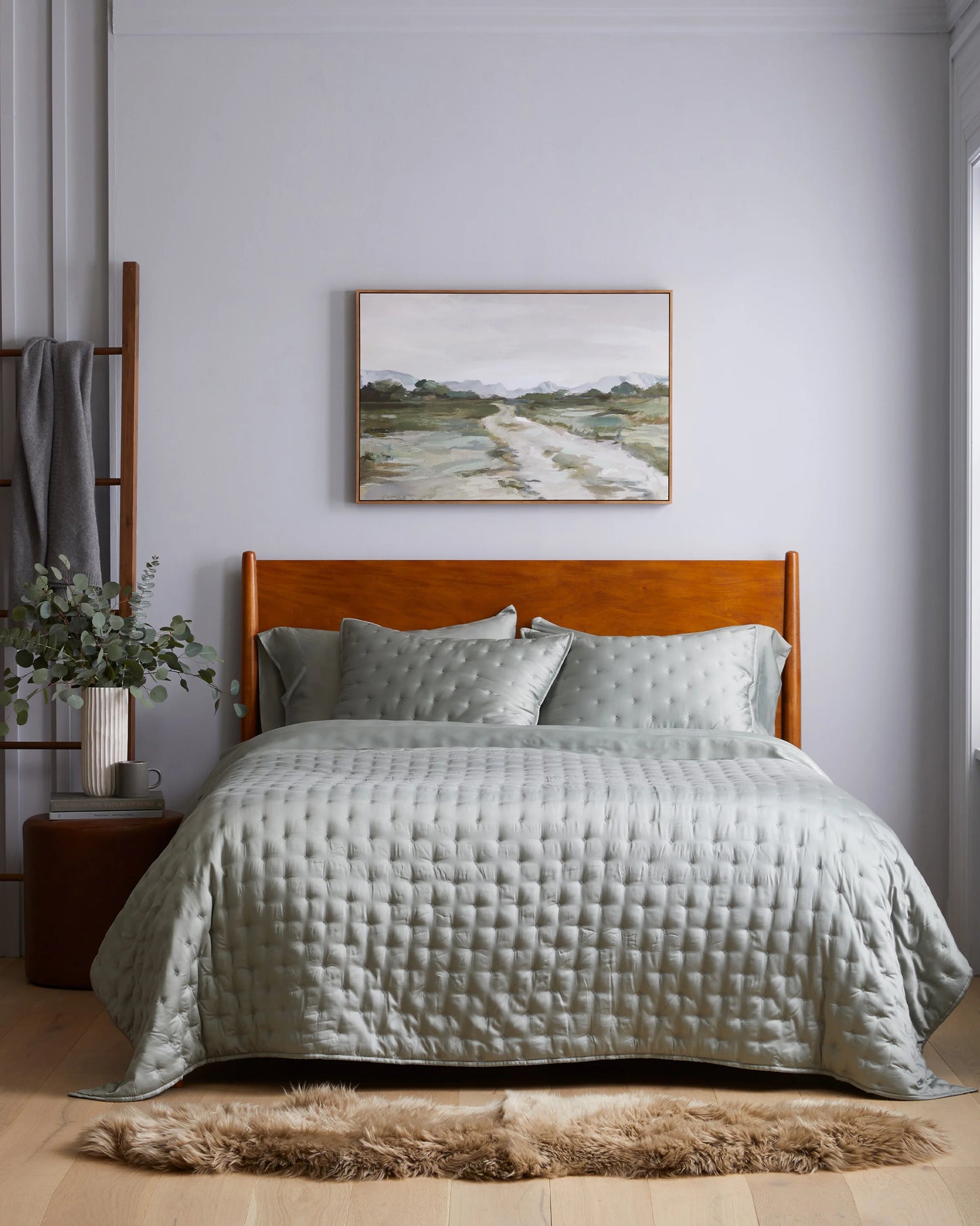 Bamboo Dream Quilt - Twin / Sage