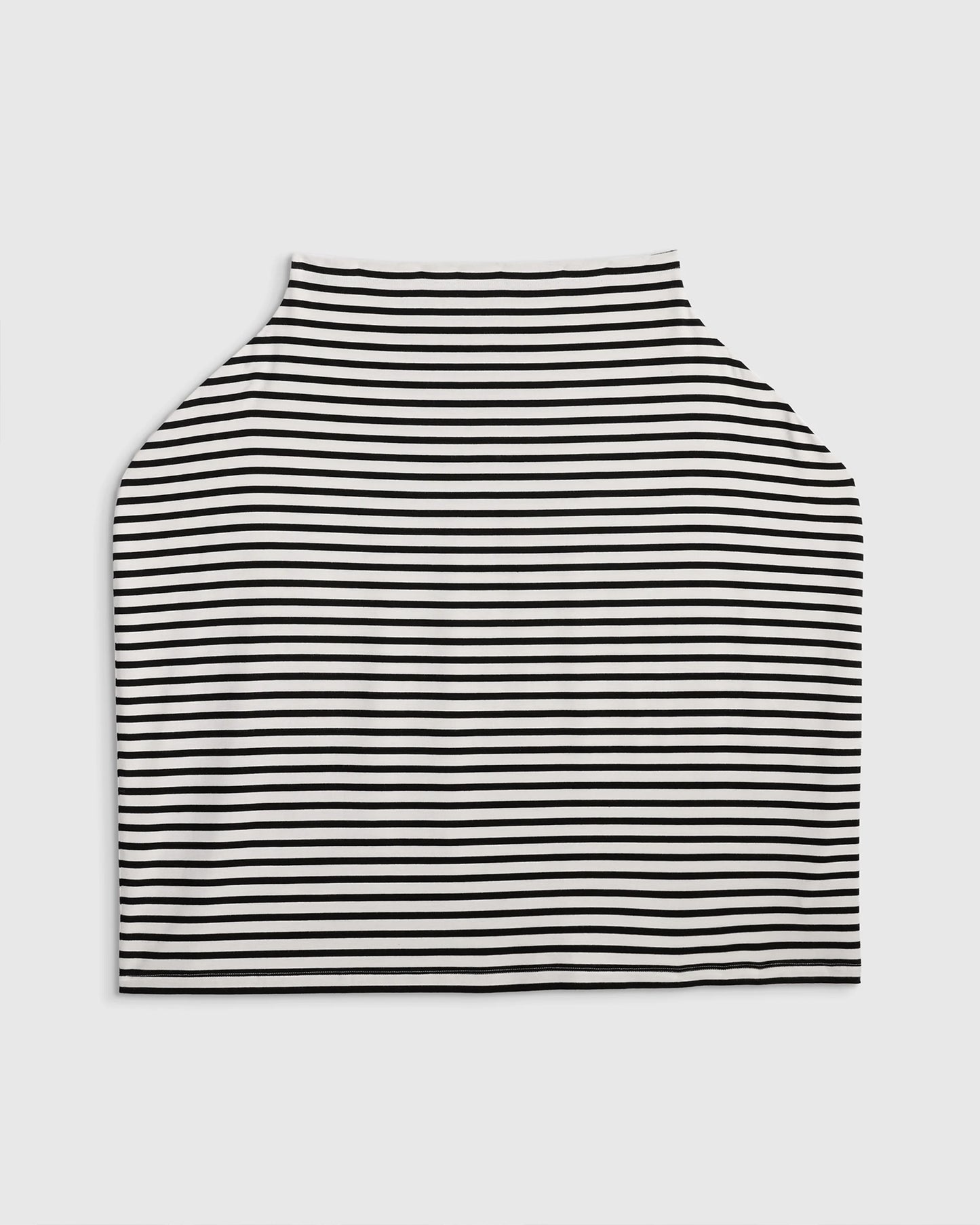Bamboo 5-in-1 Multi-Use Cover - One Size / Black/White Stripe