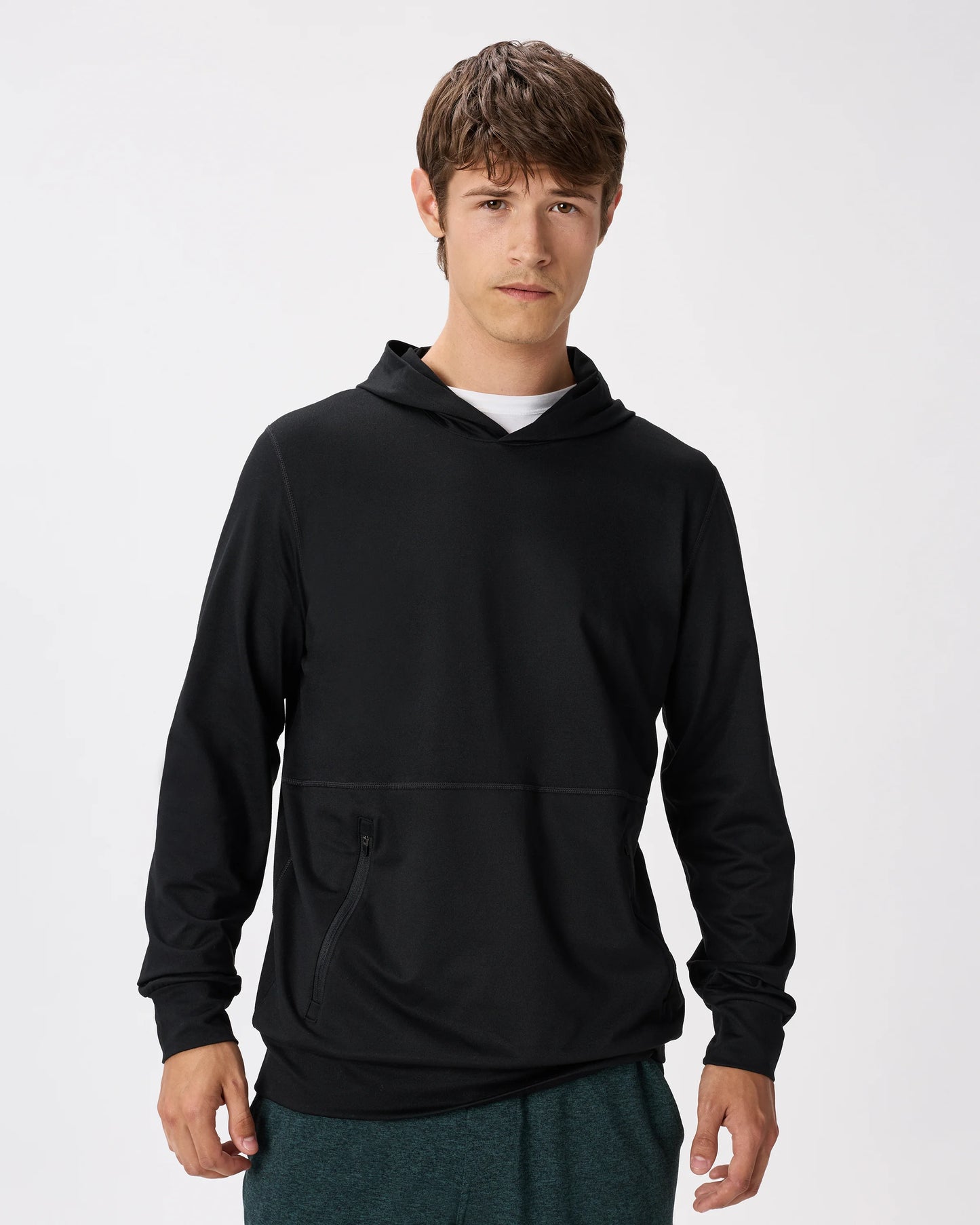 Flowknit Performance Hoodie - XS / Heather Coffee Bean Brown