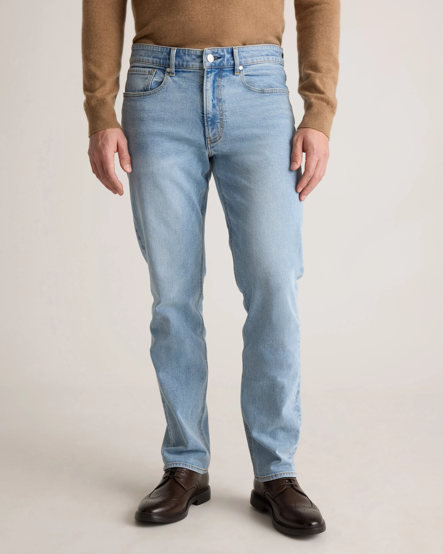 Warren Stretch Straight Jeans - 30X30 / Arctic Blue